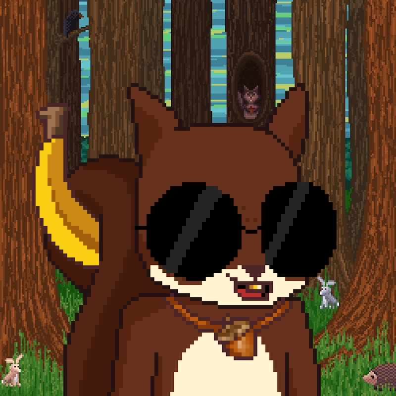 Pixel Squirrels #9915